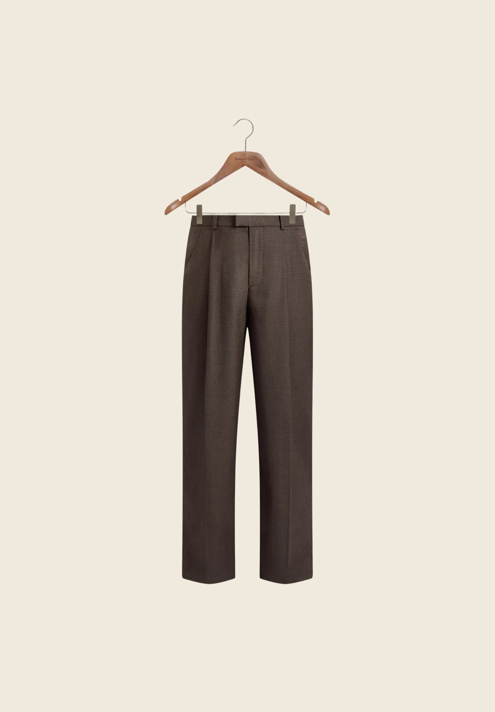 PLEATED SUIT TROUSER